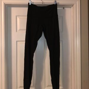 High waisted black lululemon leggings